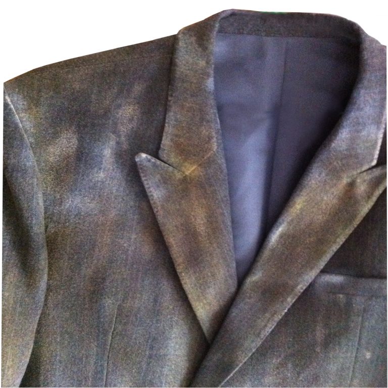 Aged jacket - detail