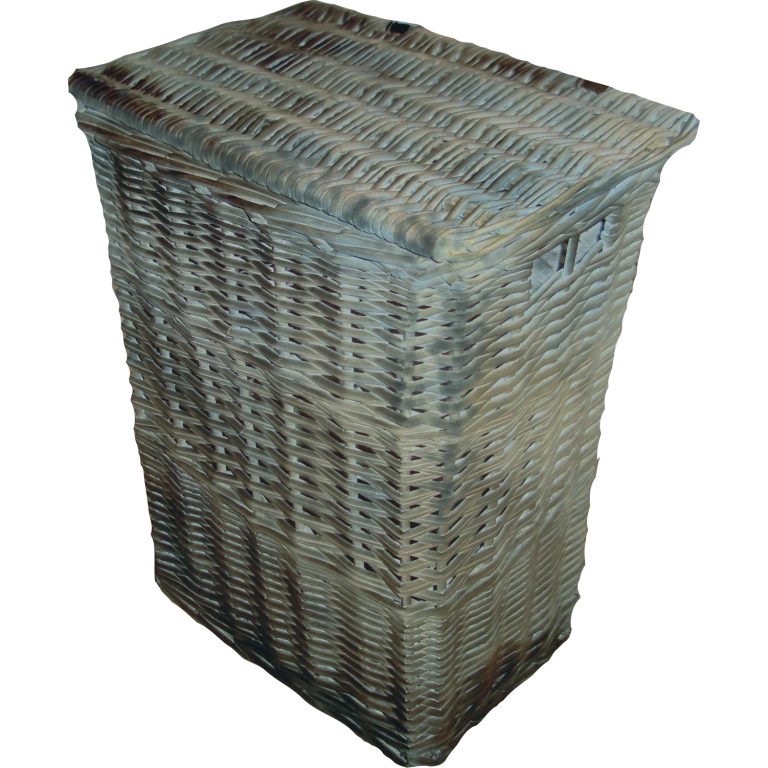 Basket after several coats ageing spray have been applied