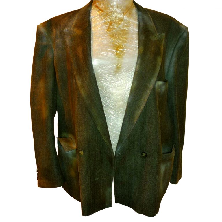 Aged jacket