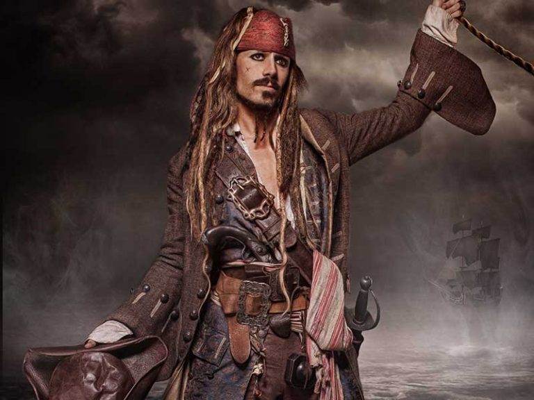 Simon Newton as Jack Sparrow